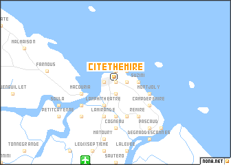 map of Cité Themire