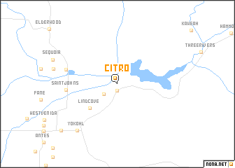 map of Citro