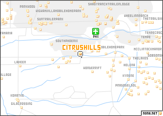 map of Citrus Hills