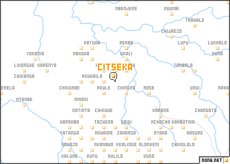 map of Citseka