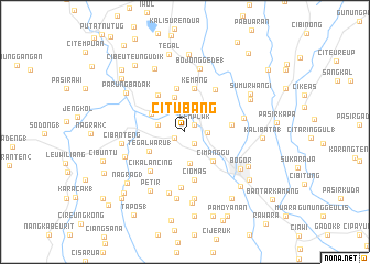 map of Citubang