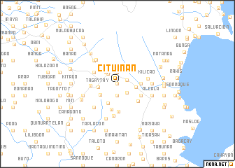 map of Cituinan