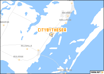 map of City-by-the Sea