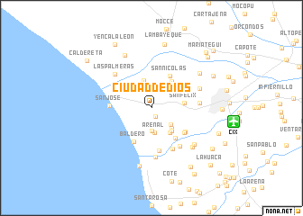 map of Ciudad de Dios