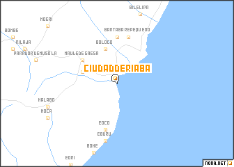 map of Ciudad de Riaba