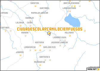 map of Ciudad Escolar Camilo Cienfuegos