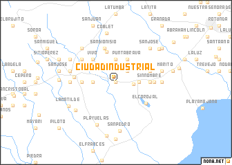 map of Ciudad Industrial