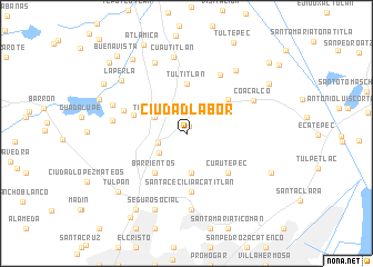 map of Ciudad Labor