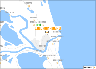 map of Ciudad Madero