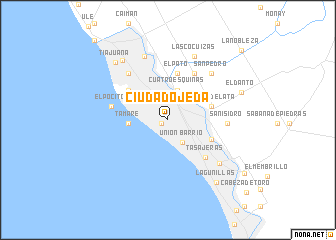 map of Ciudad Ojeda