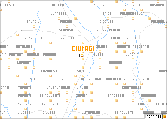 map of Ciumagi