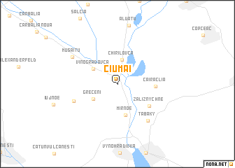 map of Ciumai