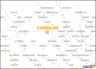 map of Ciupa de Jos