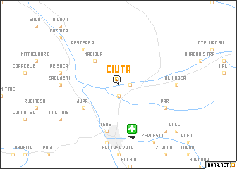 map of Ciuta