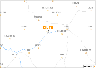 map of Ciuta
