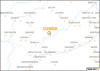 map of Civorio