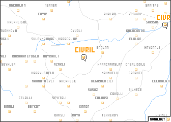 map of Çivril