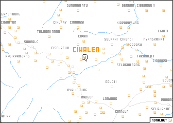 map of Ciwalen