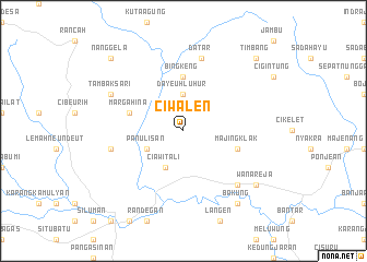 map of Ciwalen