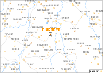 map of Ciwangen