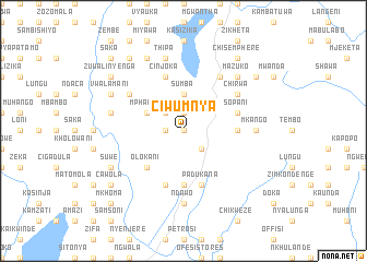 map of Ciwumnya