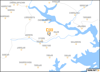 map of Cixi