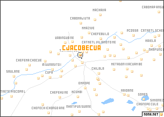 map of C. Jacobécua