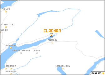 map of Clachan