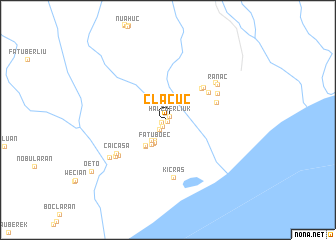 map of Clacuc