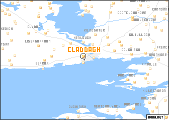 map of Claddagh