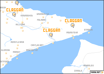 map of Claggan