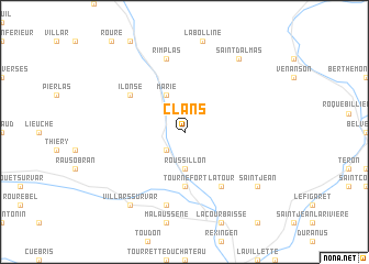 map of Clans