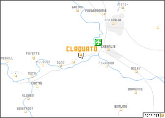 map of Claquato