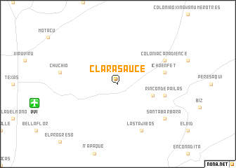 map of Clara Sauce