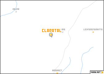 map of Claratal