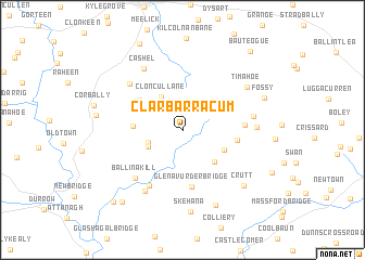 map of Clarbarracum