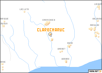 map of Clarecmaruc