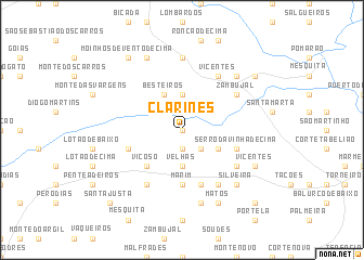 map of Clarines