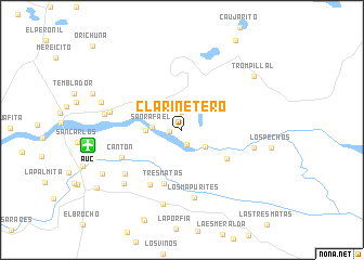 map of Clarinetero