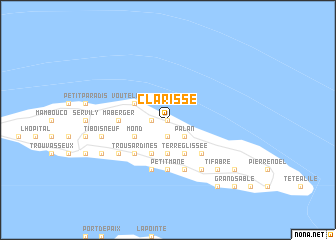 map of Clarisse