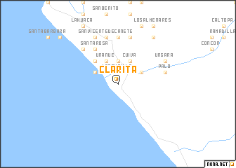 map of Clarita