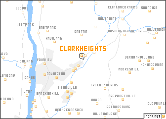 map of Clark Heights