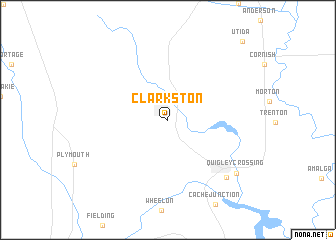 map of Clarkston