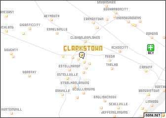 map of Clarkstown