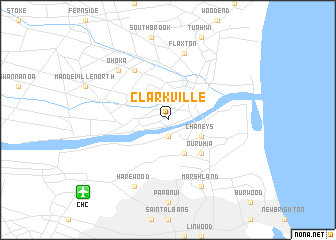 map of Clarkville