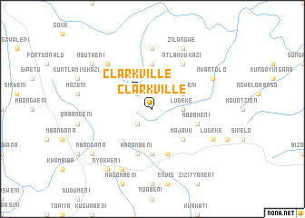 map of Clarkville