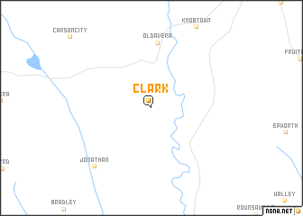 map of Clark