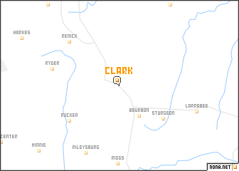 map of Clark