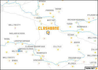 map of Clashbane