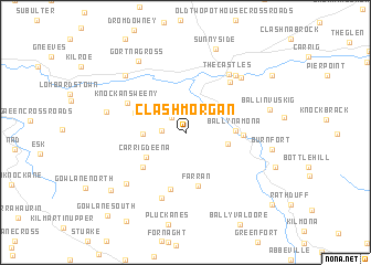 map of Clashmorgan
